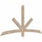 Ekena Millwork Alberta Smooth Timber Gable Bracket, Douglas Fir, 72"W x 36"H x 1 1/2"D x 3 1/2"F, 12/12 Pitch GBW072X36X0204ALB00SDF - alternate 2